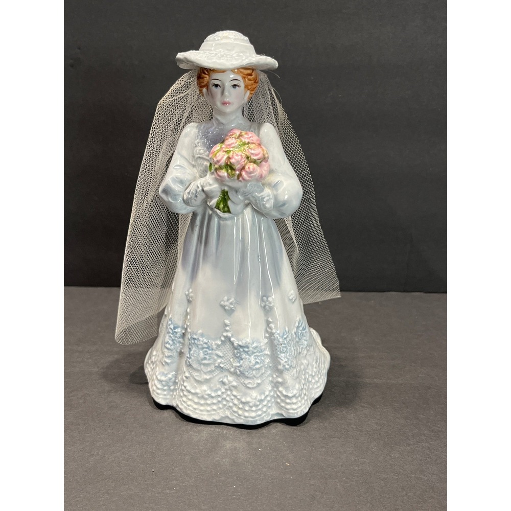 Vintage Schmid Musical Bride Figurine Mendelssohn Wedding March Japan 304